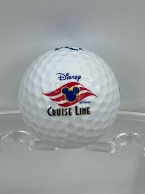 Disney Cruise Line DCL Logo Mickey Mouse Golf Ball Pinnacle #4 White Collector